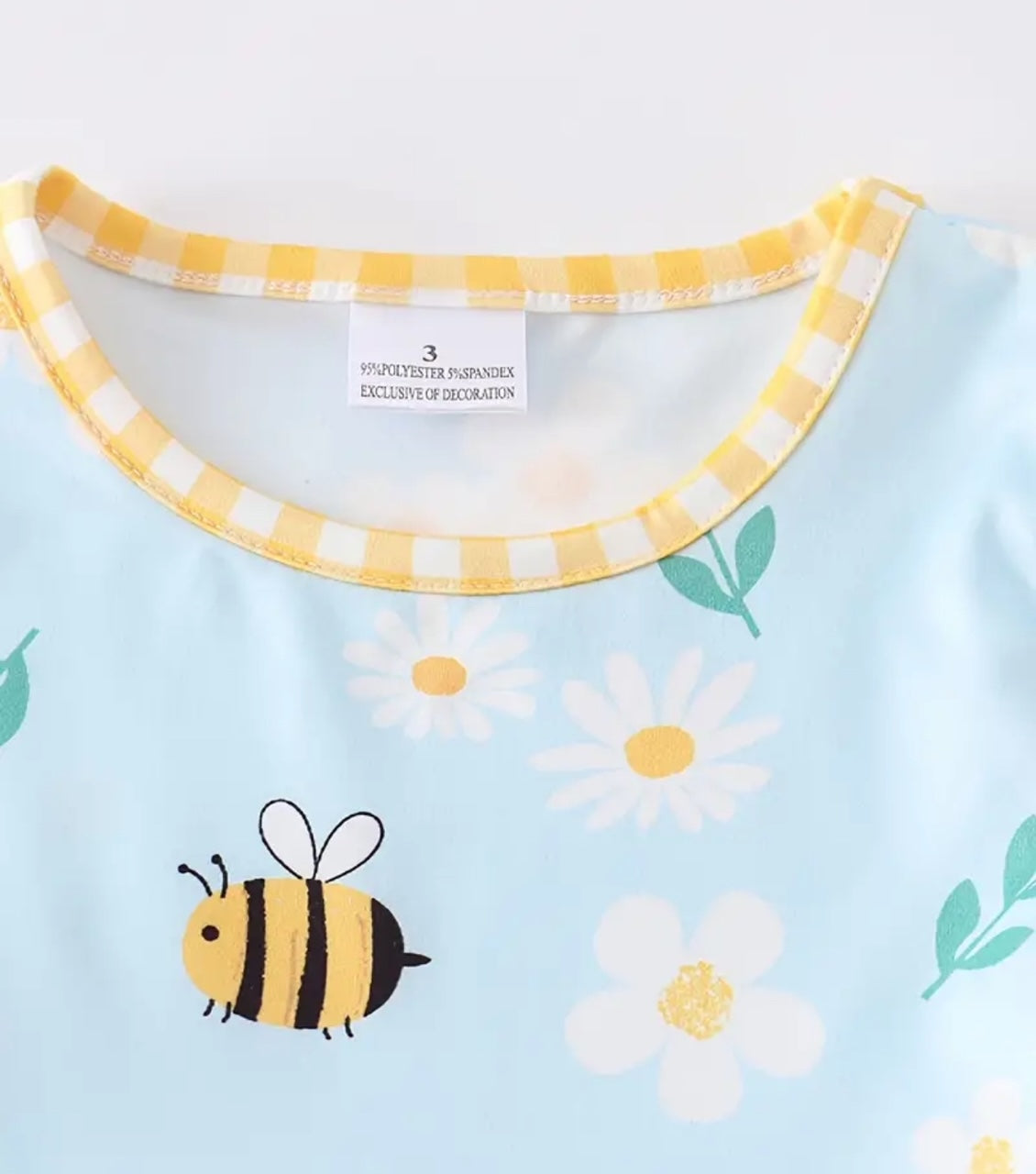 Bee-ing pretty short sleeve A-line Dress