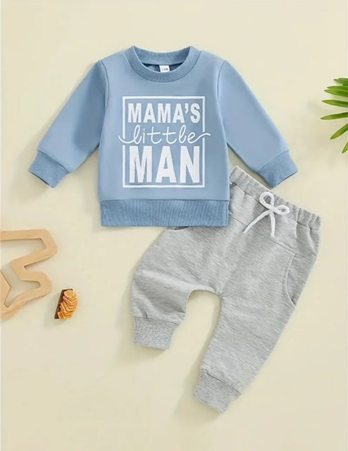 Mama's Little Man 2- piece outfit