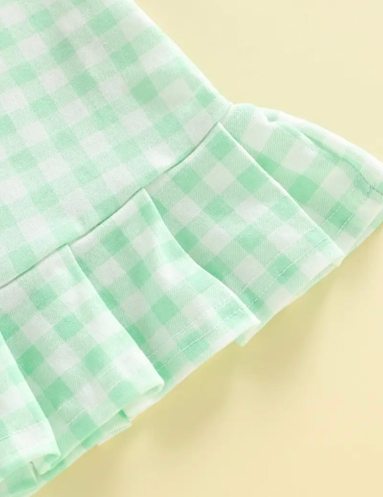 Gingham Golfer Girl's Dress