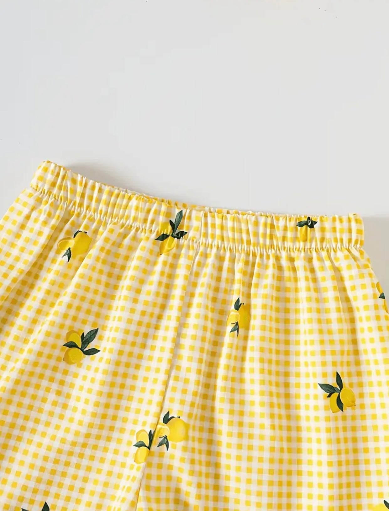 Lucky Lemons Girl's short set