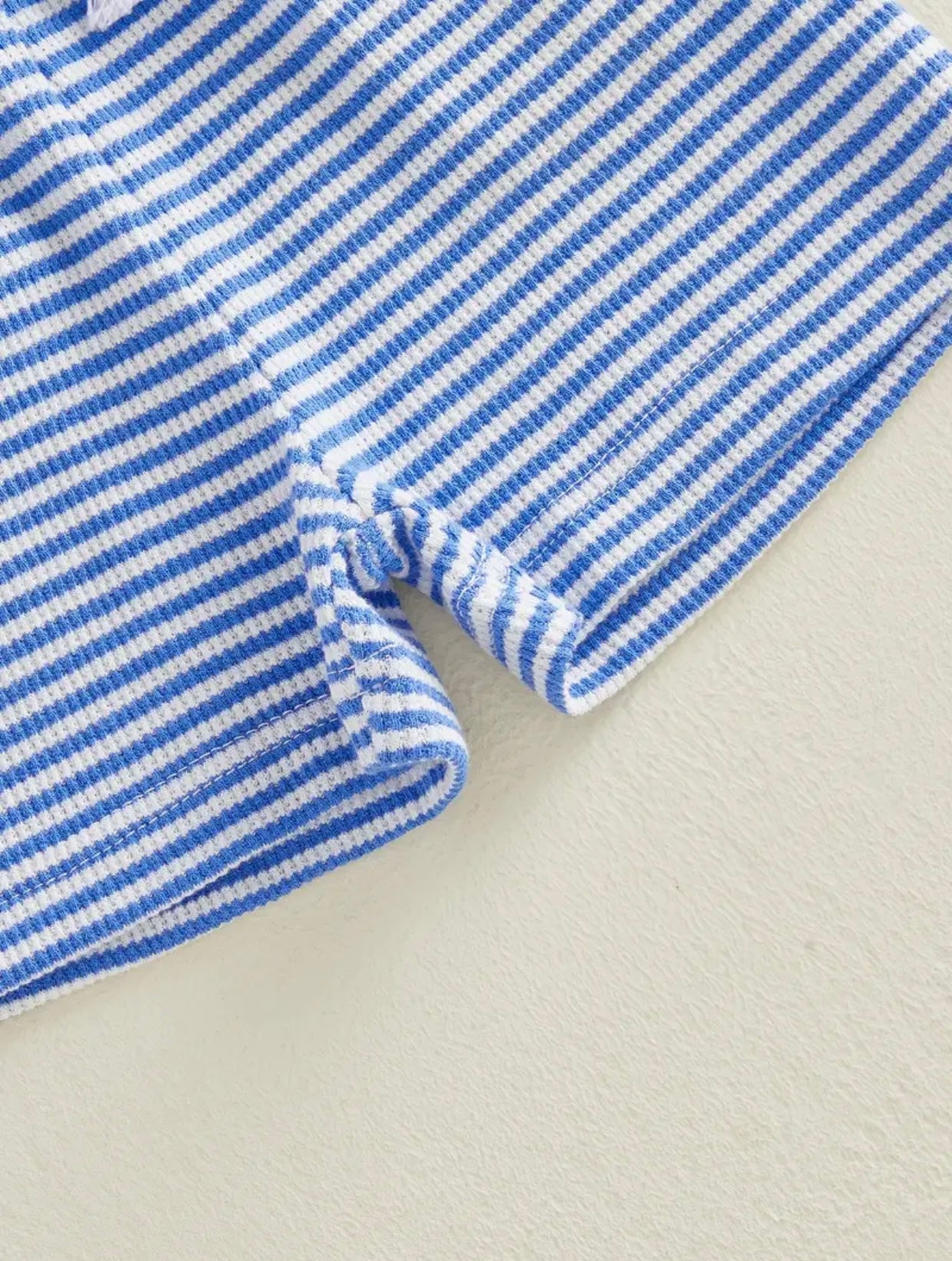 Shark Stripe 2-piece short set