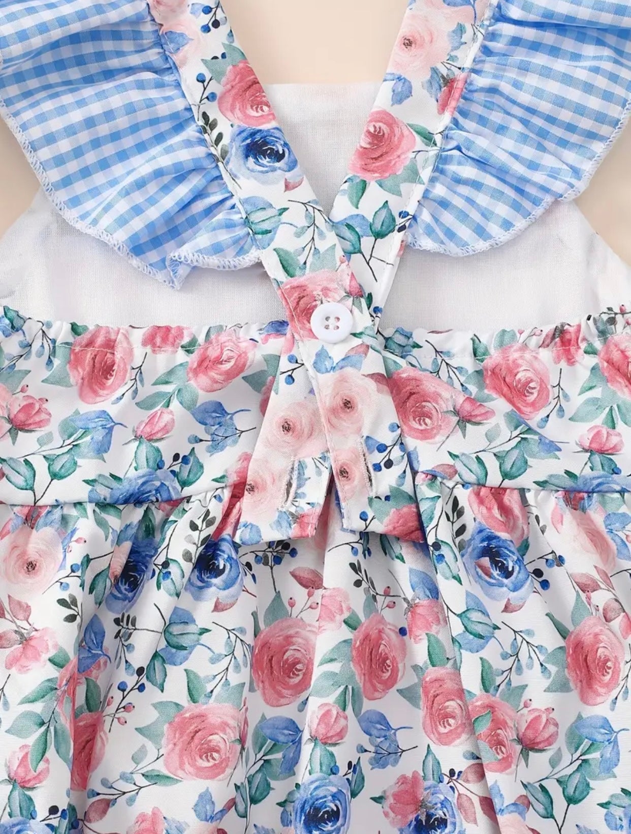 Daddy's Girl Floral bubble romper