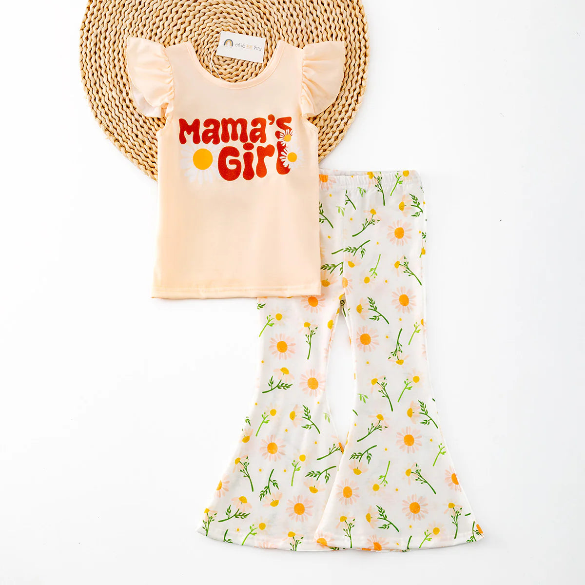 Mama's Girl Bell Pant Set