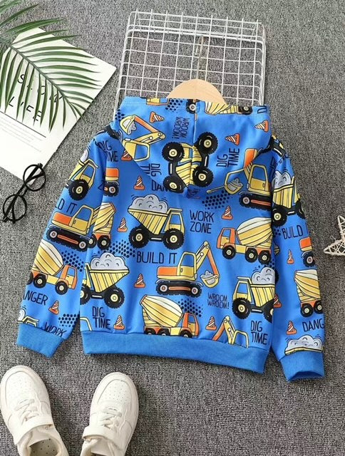 Cute Construction Hoodie