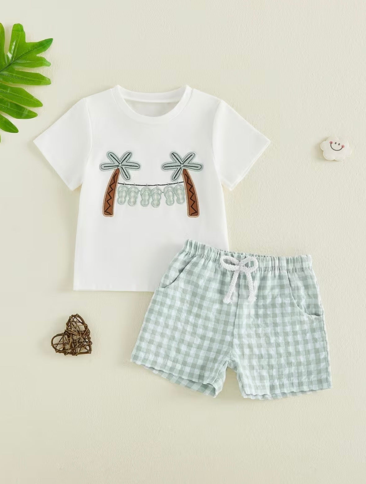 Flip-Flop Palm 2- piece short set