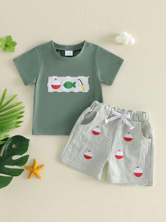 Fishin' Fun 2-piece Short Set