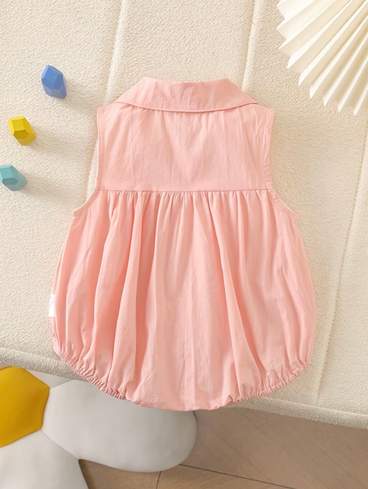 Bows and Girl's Romper