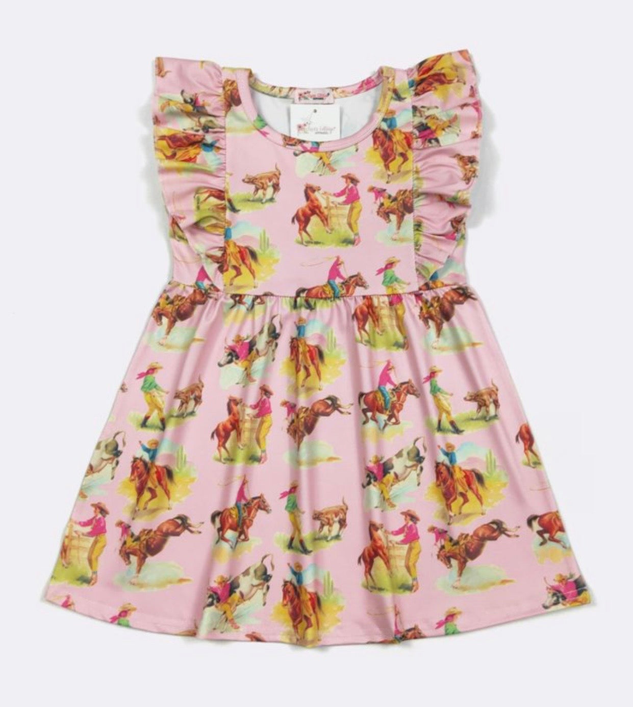 Pink Rodeo Girl's Dress