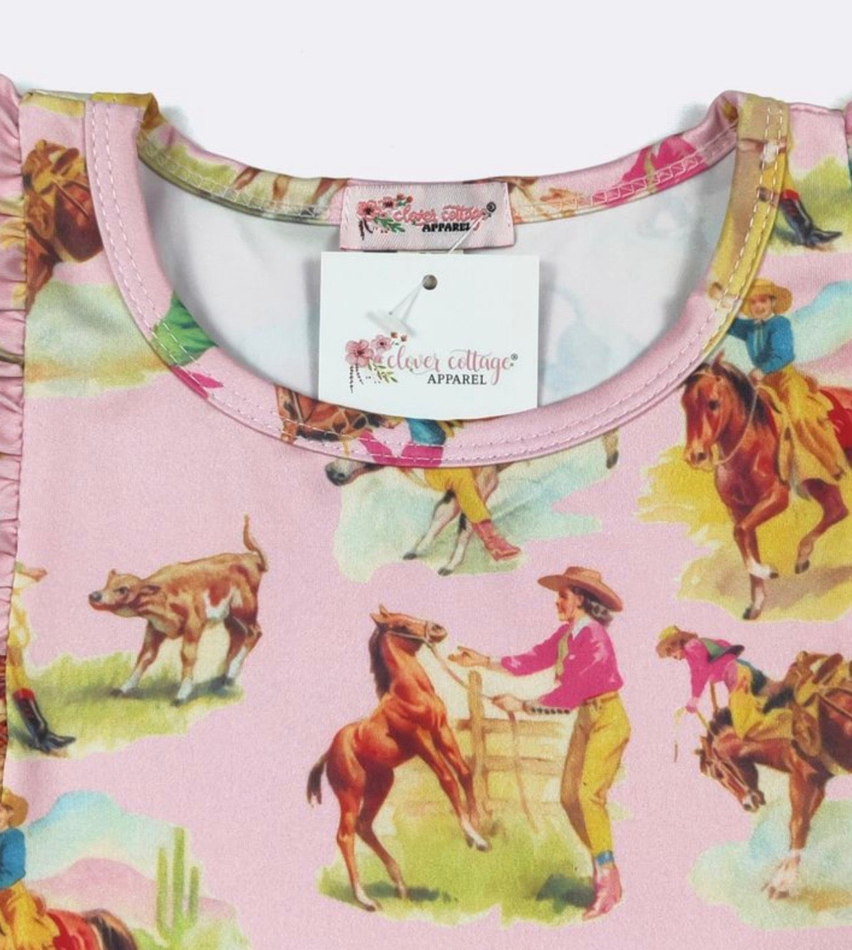 Pink Rodeo Girl's Dress