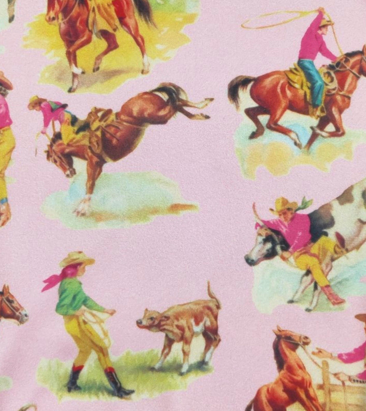 Pink Rodeo Girl's Dress