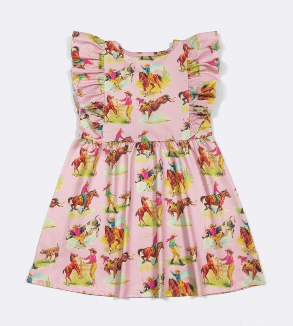Pink Rodeo Girl's Dress