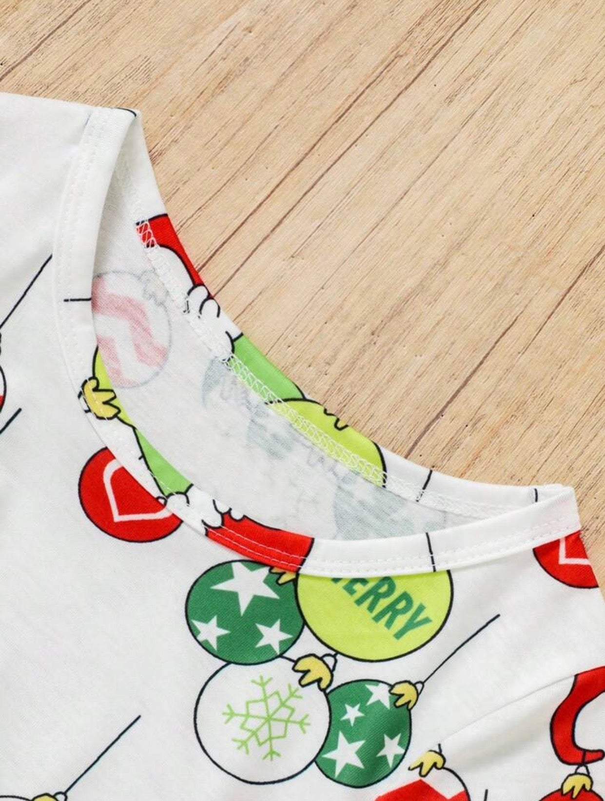 Merry Christmas Grinch Dress and Vest