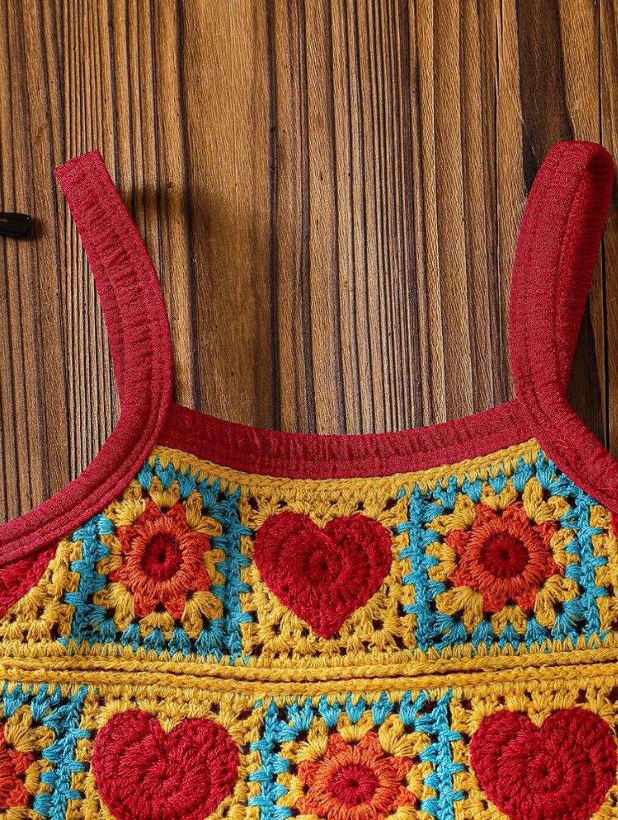 Love in the air color block embroidered bubble romper