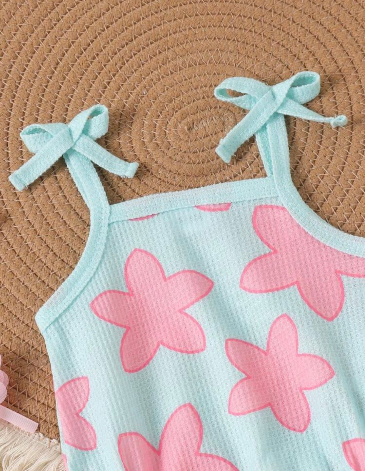 Pink starfish 3-pc Bummie set