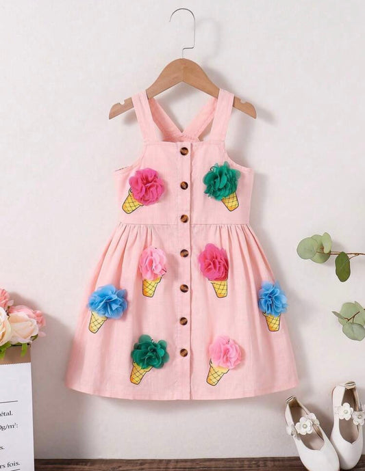 Cute and Coney button down dress