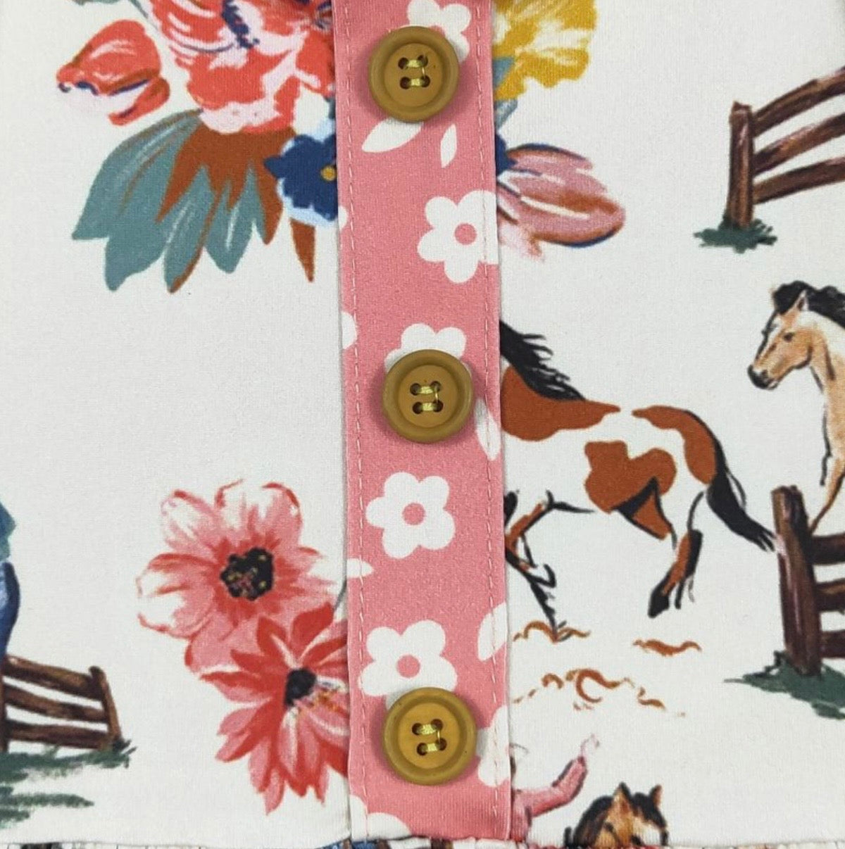 Calamity Jane flutter sleeve Dress
