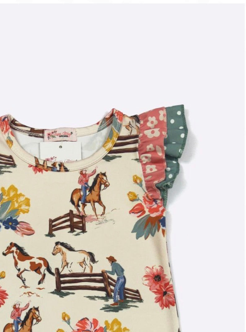 Calamity Jane Girls Romper