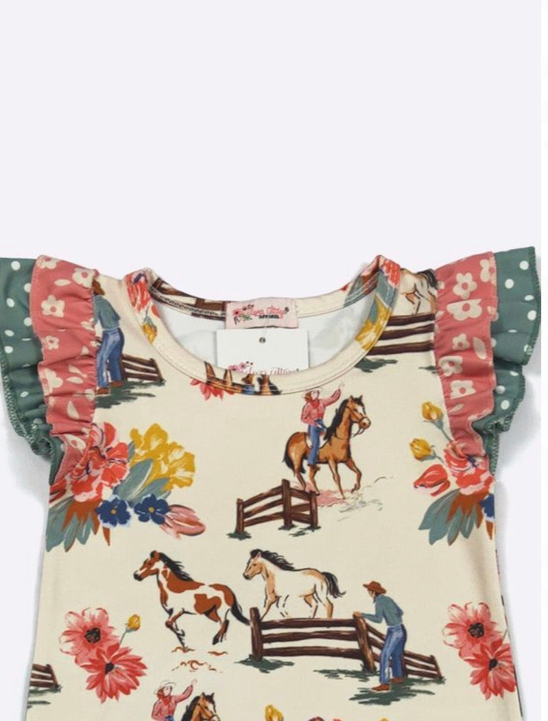 Calamity Jane Girls Romper
