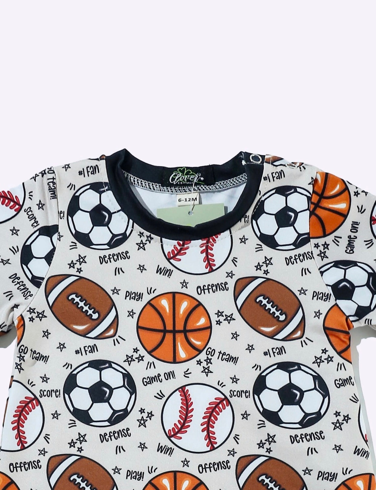 Balls Out Sport Lovers Romper