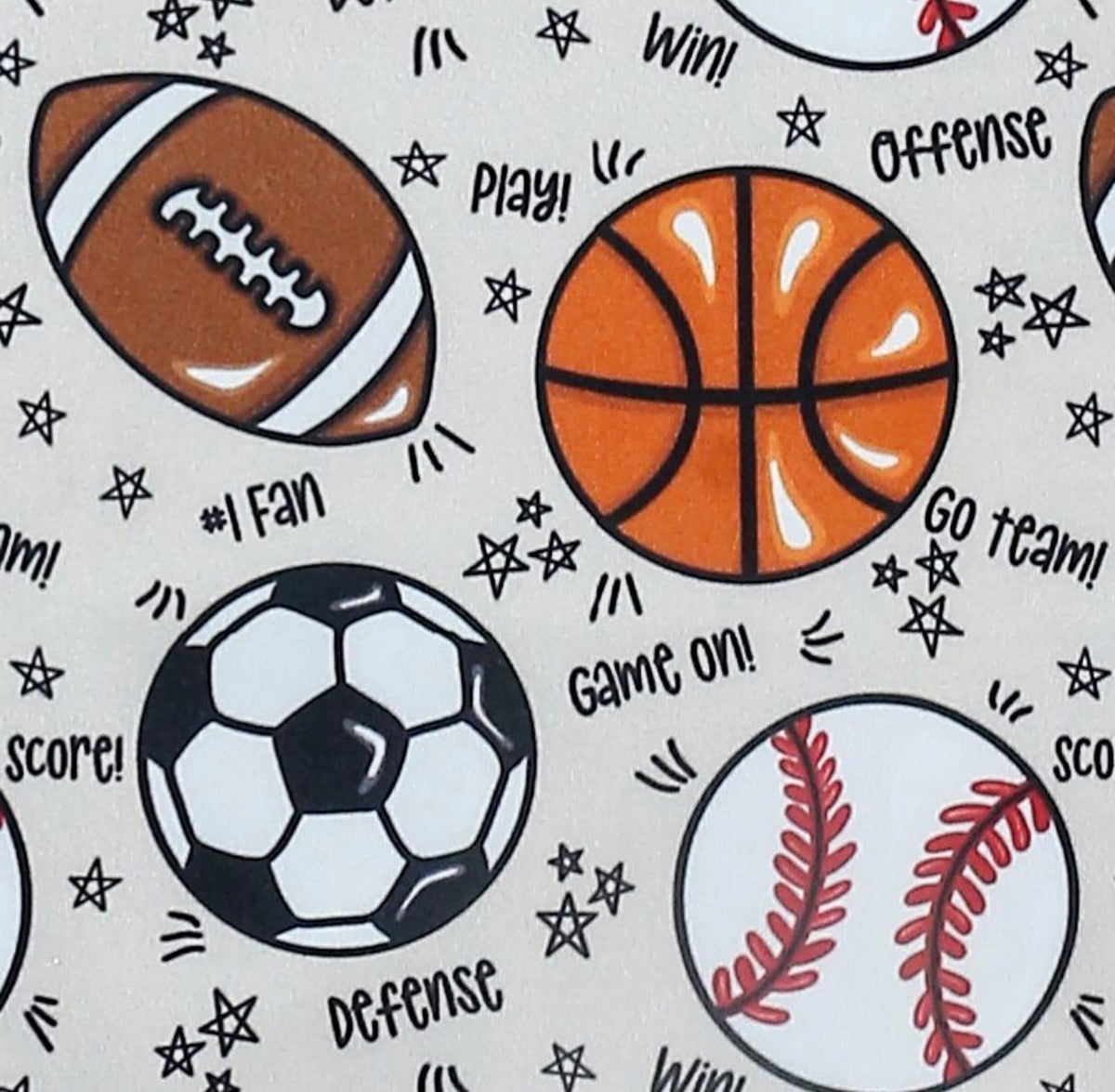 Balls Out Sport Lovers Romper
