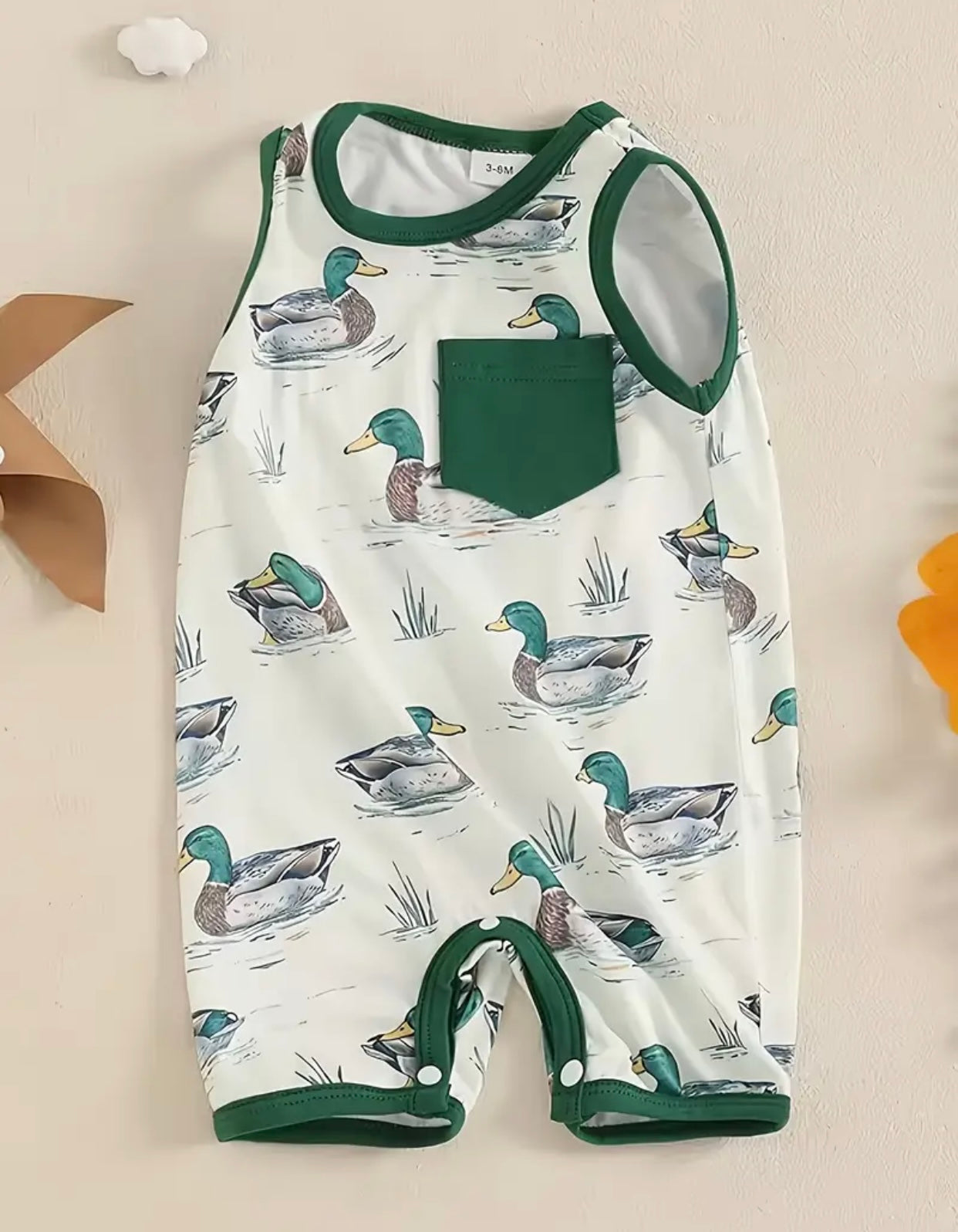 Meet me at the Lake-Boy's Shortie Romper