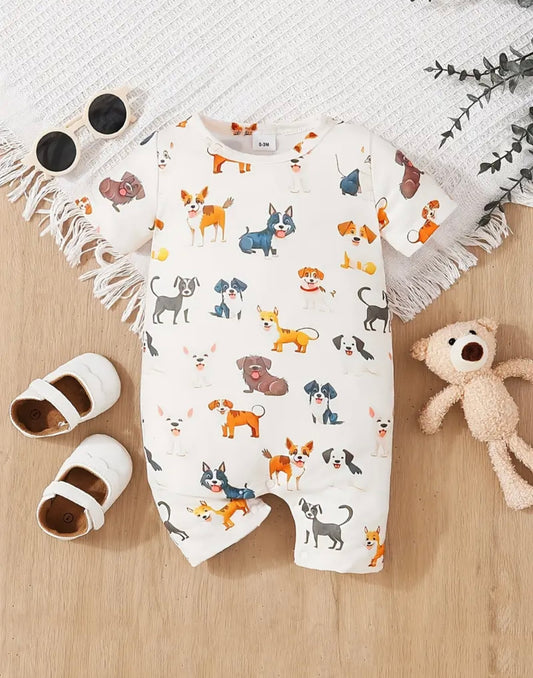 Puppy Pals Shorty Romper