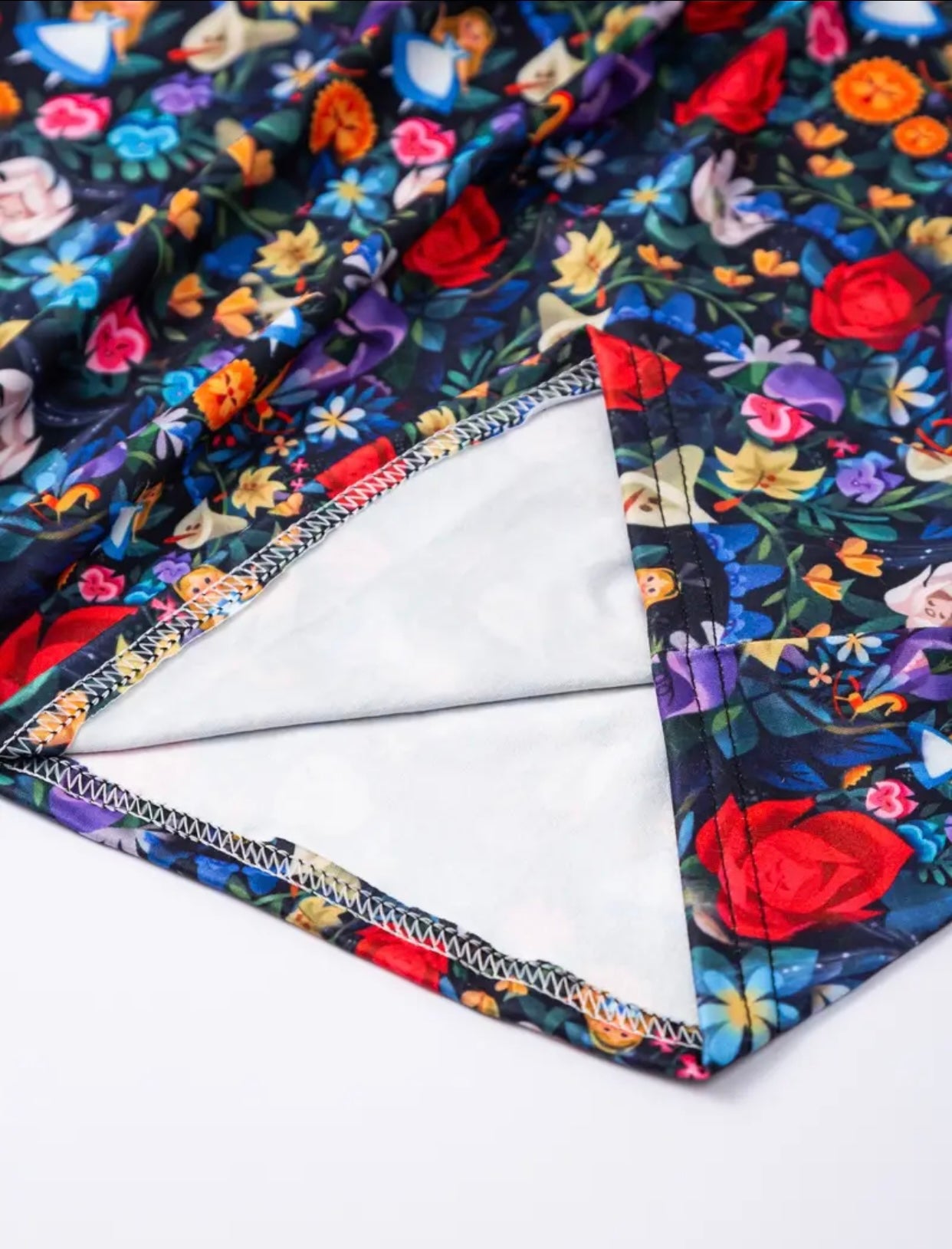 Wonderland Flutter Sleeve-A line Dress