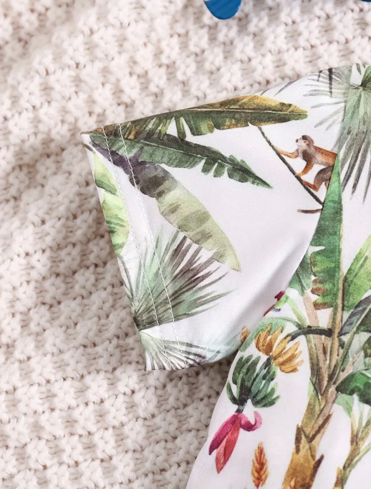 Mighty Jungle Shorty Romper
