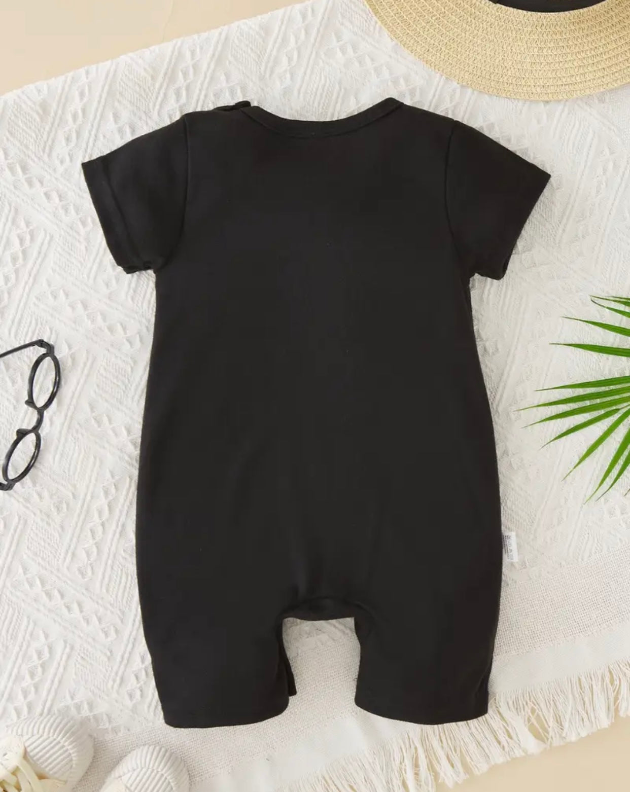 Daddy's Boy-Mama's World Boy's Shorty Romper
