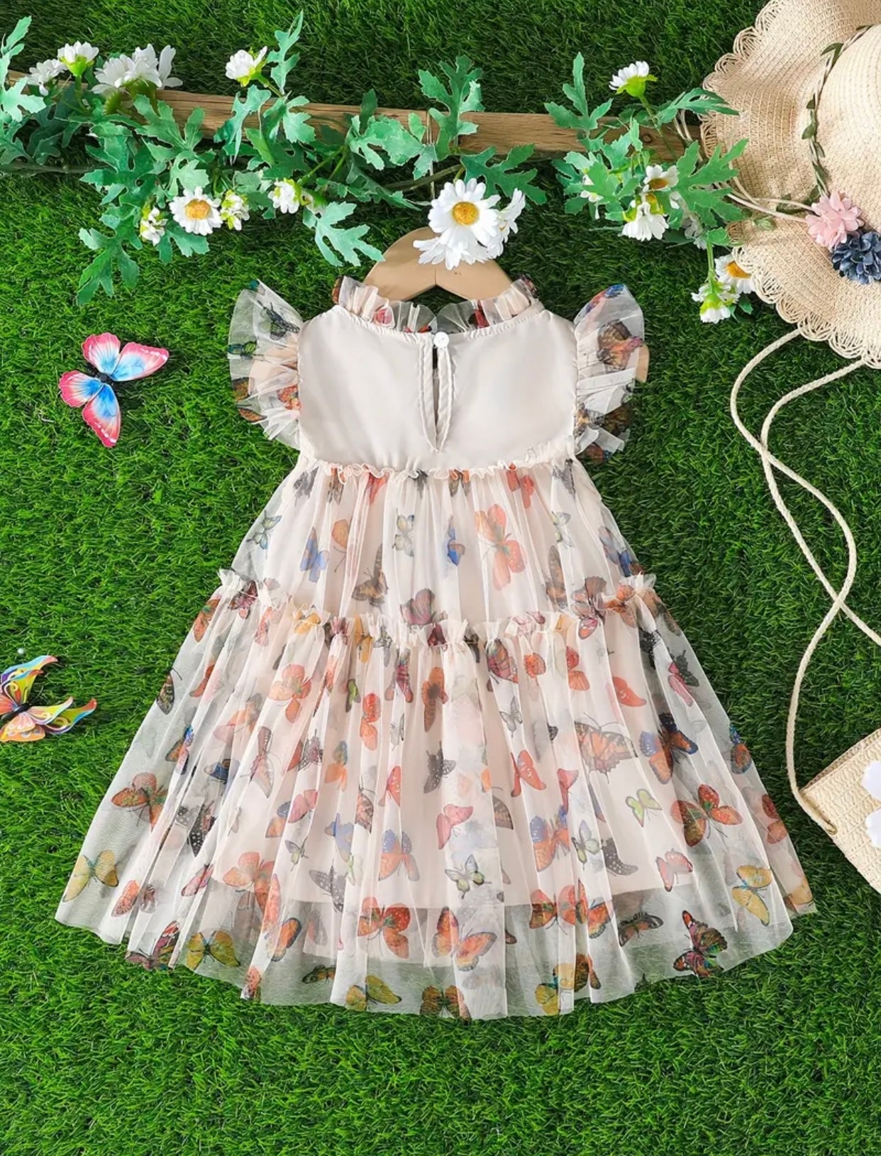 Flutter Away-Tulle A-line dress