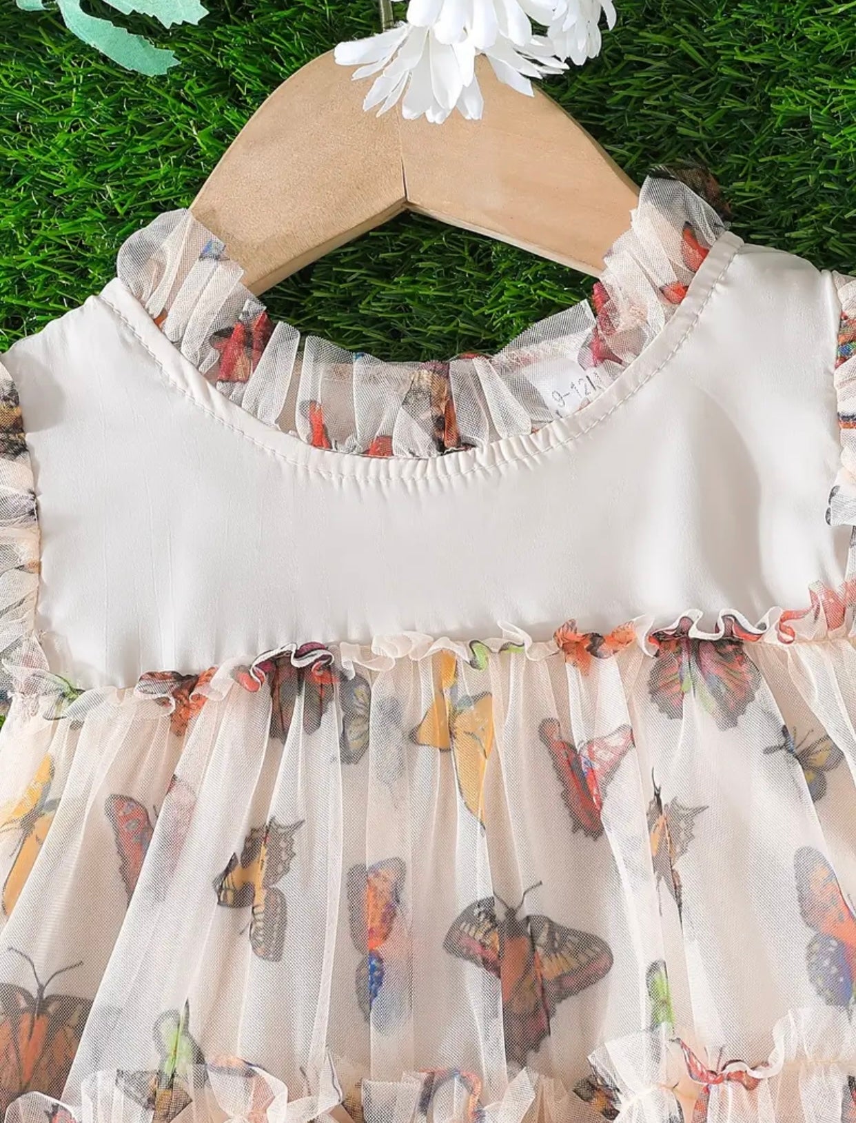 Flutter Away-Tulle A-line dress