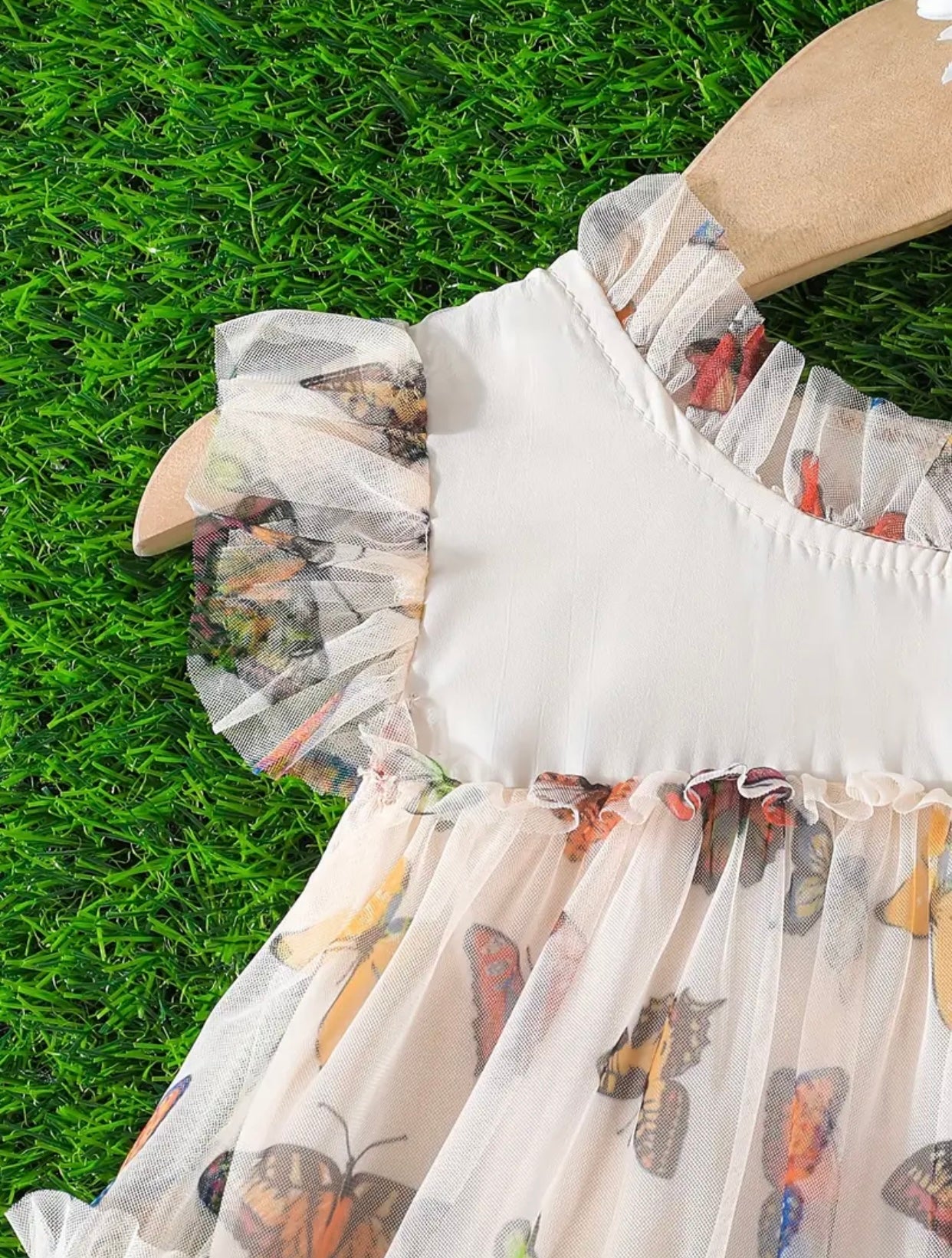 Flutter Away-Tulle A-line dress