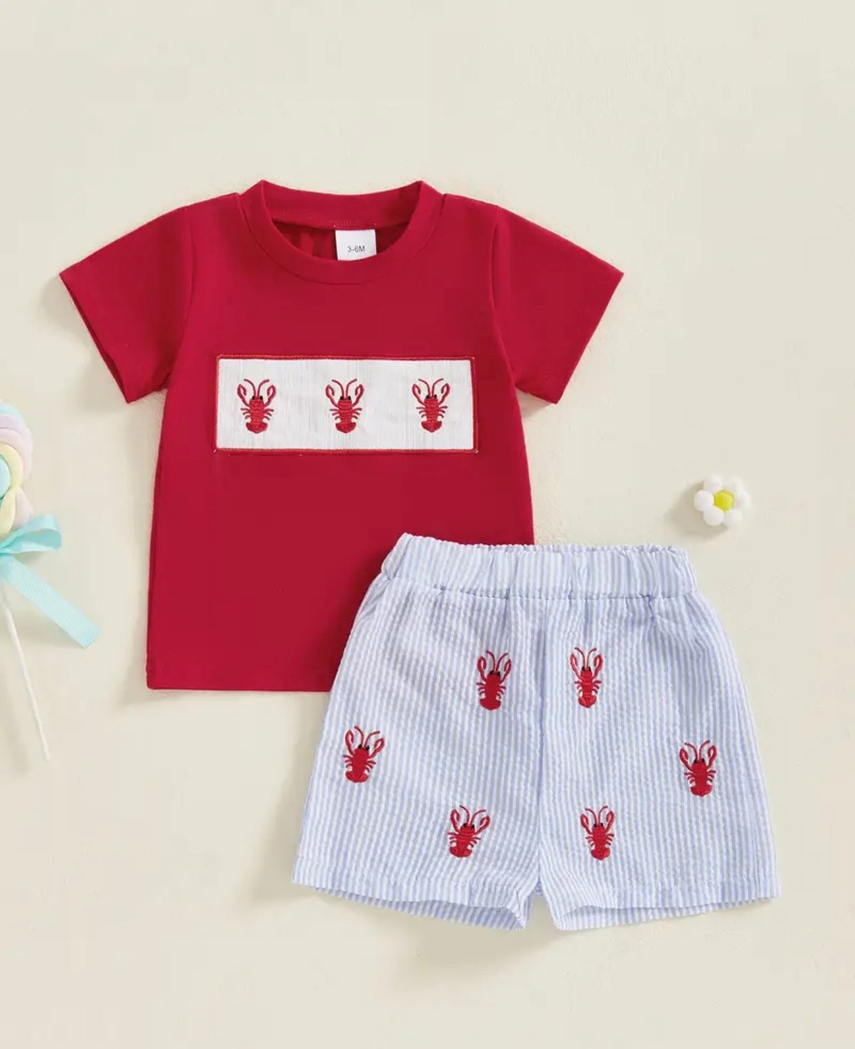 Lobster Boil 2 Pc Short set