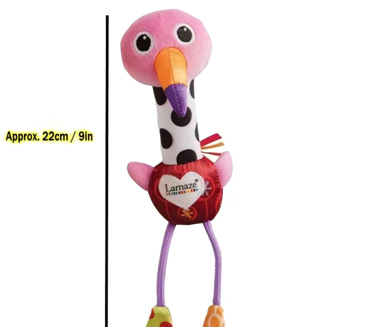 Lamaze Cheery Chirpers Flamingo-Activity Toy