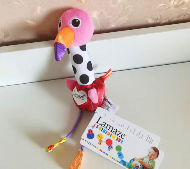 Lamaze Cheery Chirpers Flamingo-Activity Toy