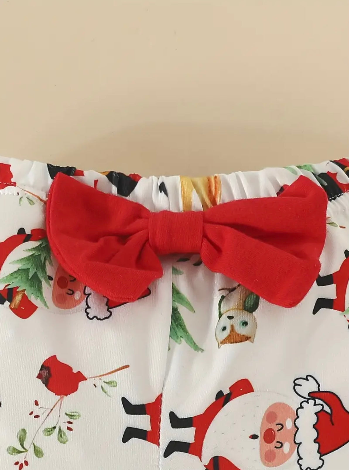 "The baby who stole Christmas" 3-pc belle pant set