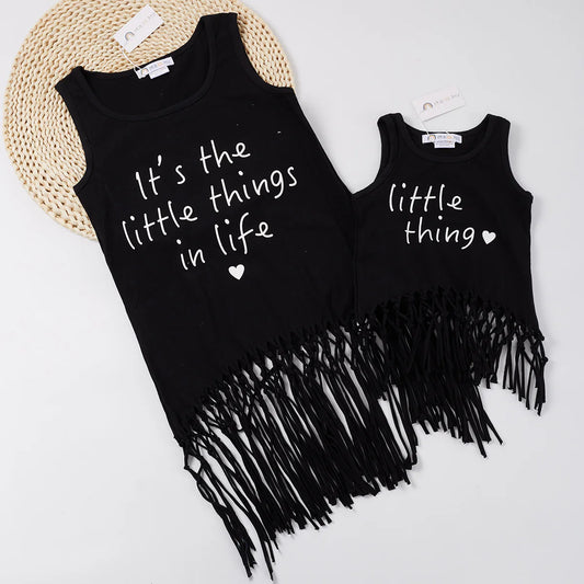 Little Thing- Mommy + Me Mom's tank top