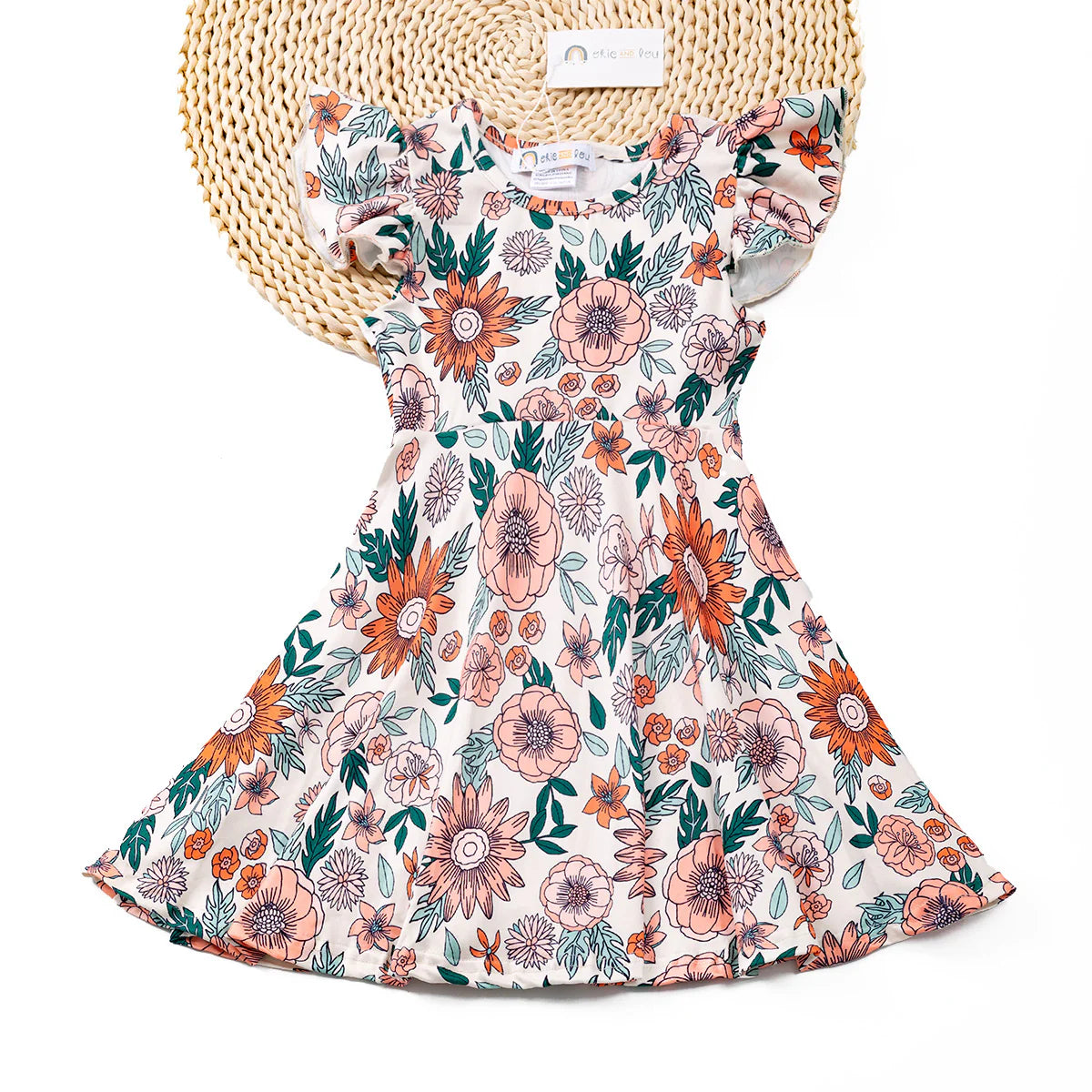 Choose to Bloom Short Sleeve Dress