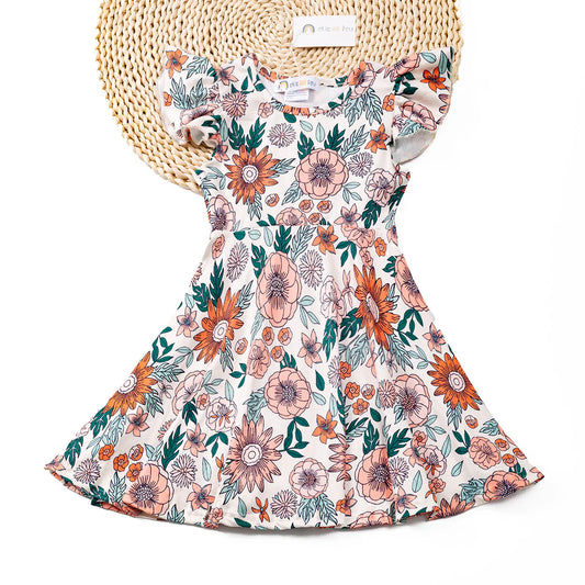 Choose to Bloom Short Sleeve Dress