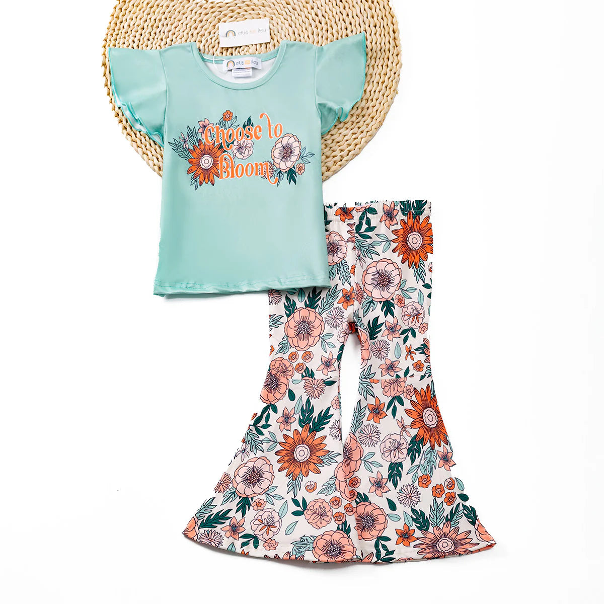Choose to Bloom 2-pc Pant Set