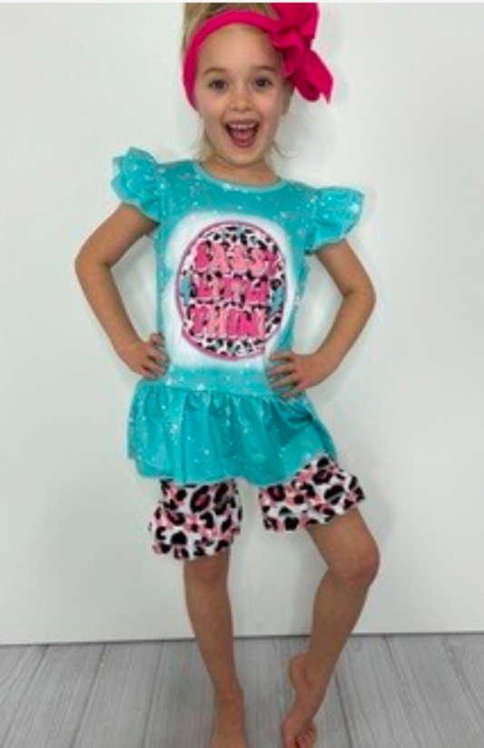 Sassy Little Thing 2-pc Short Set