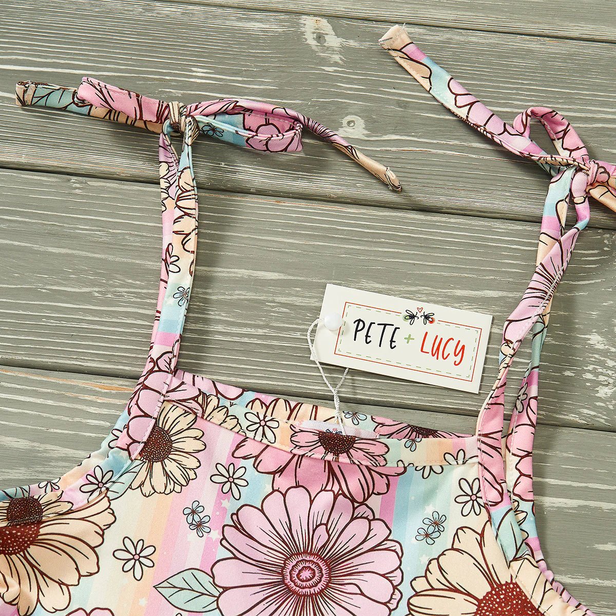 Summer Floral Sleeveless A-line Dress