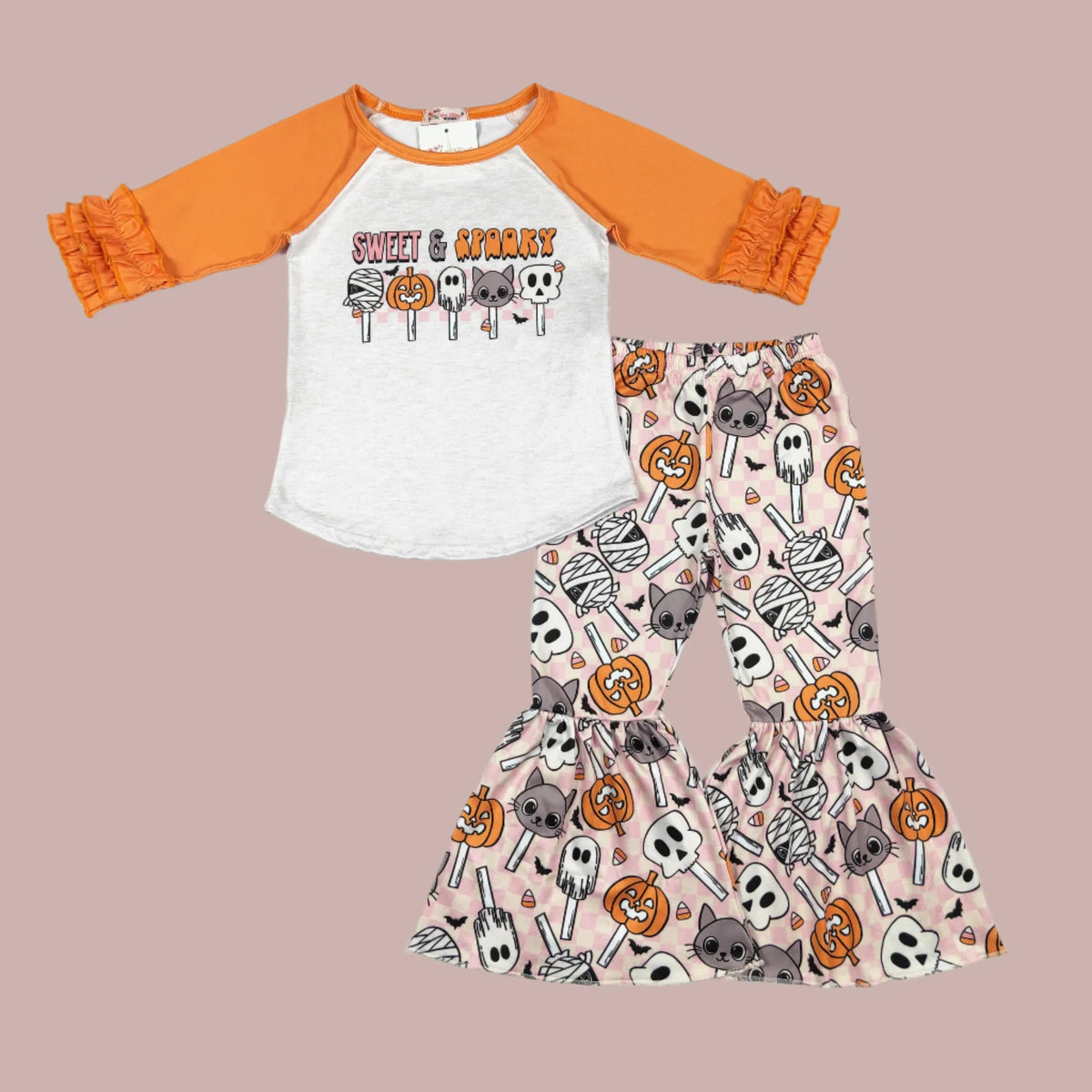 Sweet and Spooky Bell Pant Set