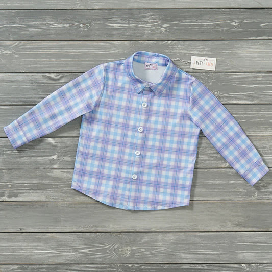 Winter Family Boys Collared Shirt