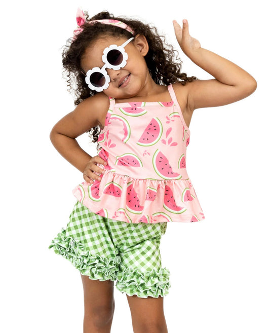 Watermelon Picnic Short Set