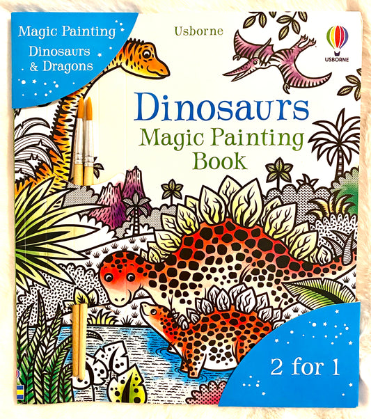 Dinosaurs Magic Painting Book