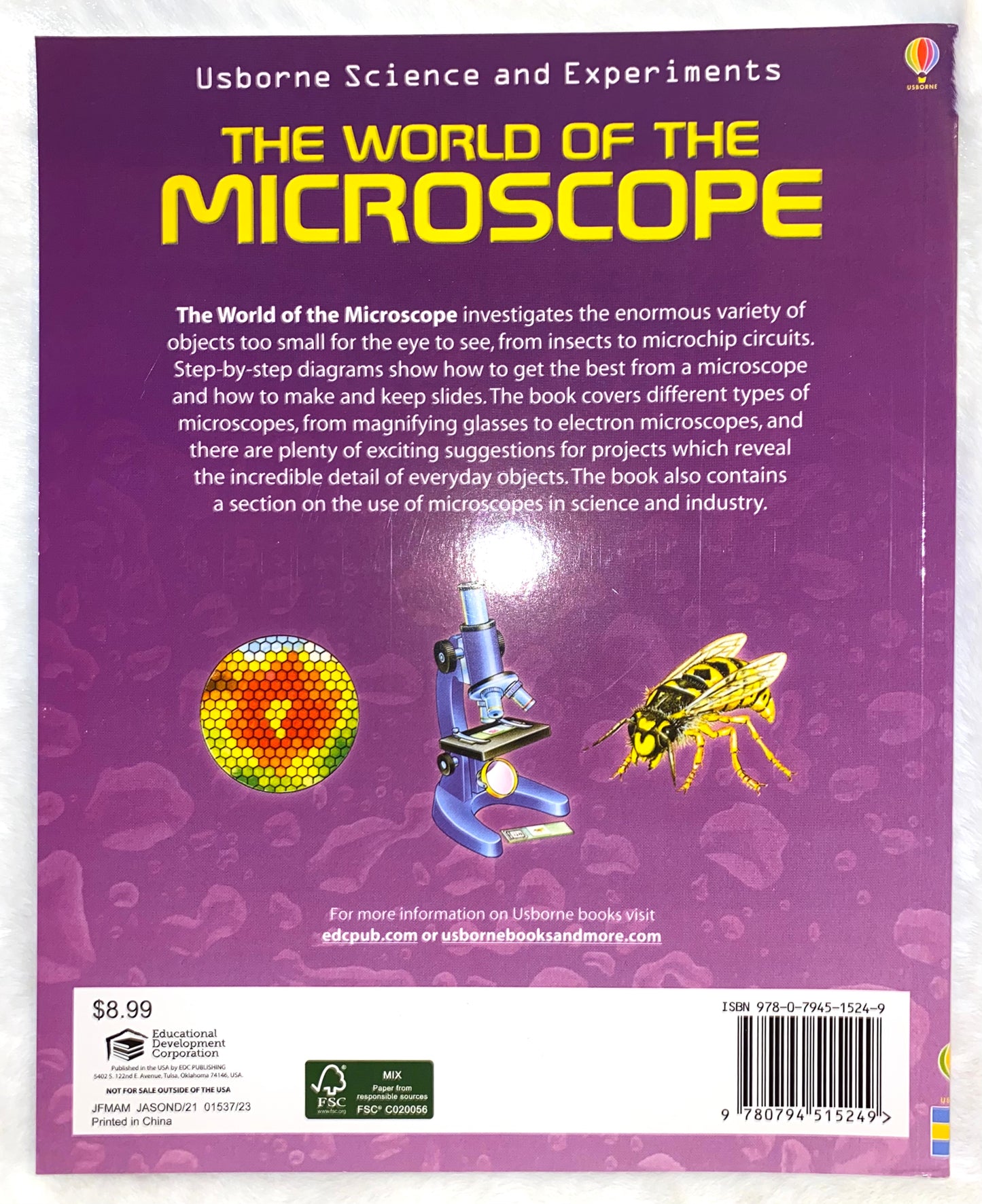 The World of the Microscope Book