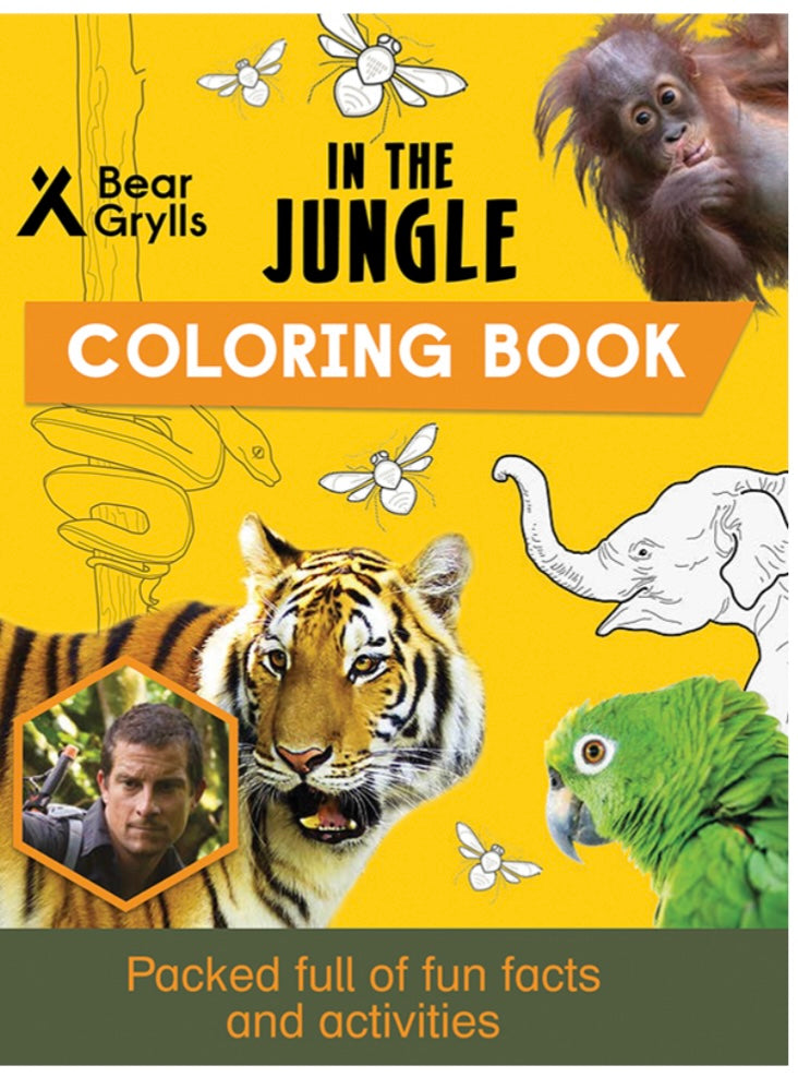 In the Jungle Coloring Book