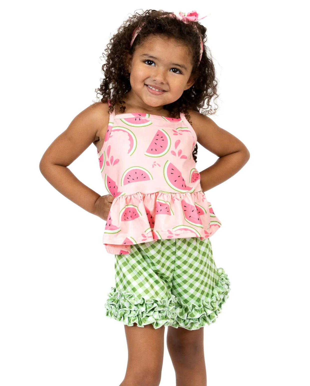 Watermelon Picnic Short Set