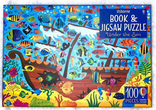 Under the Sea Book and Jigsaw Puzzle